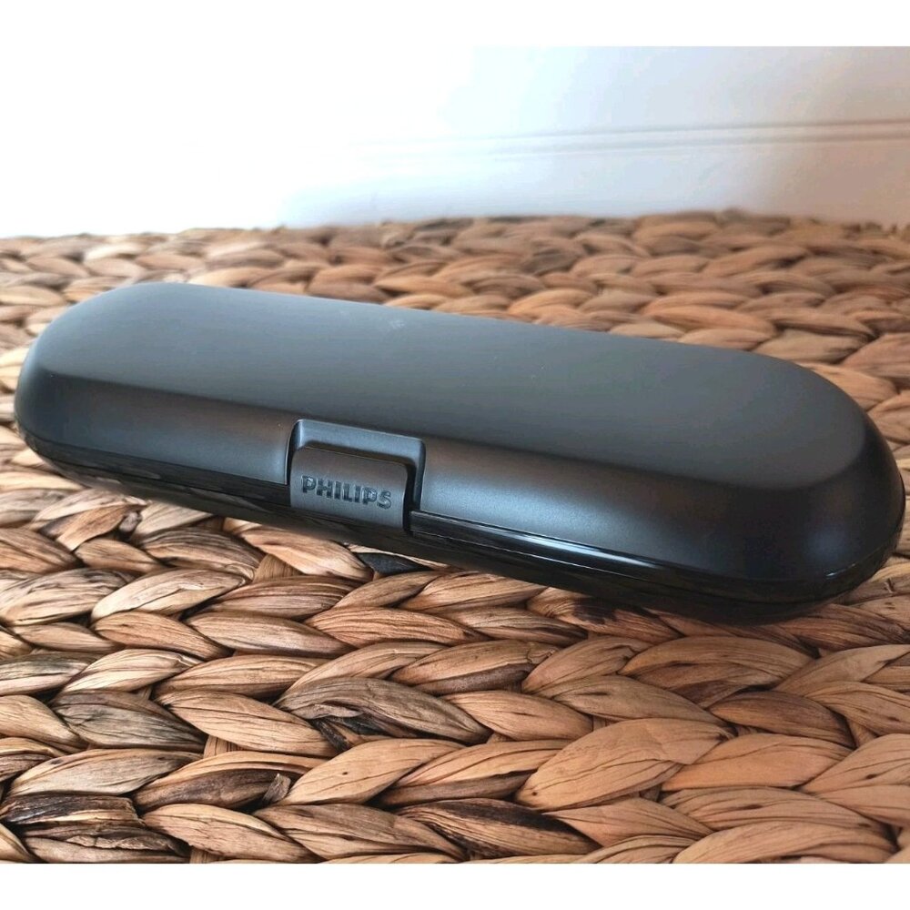 Philips Sonicare Travel Toothbrush Case, Plastic Black, NEW No Box